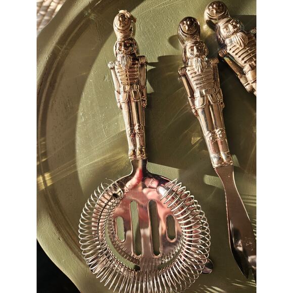 Godinger Nutcracker Bar Tool Set – 3 Piece - Picture 2 of 6